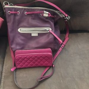 Coach purse and wallet